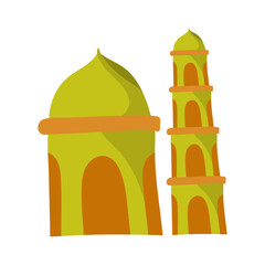 islamic ramadan doodle decoration