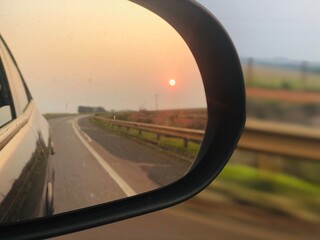 driving on the road