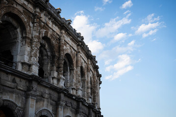 The city of Nimes, France