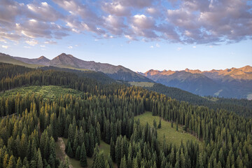 beautiful scenery in Xinjiang China