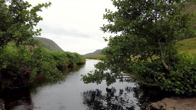 River Veagh in Glenveagh National Park, County Donegal - Republic of Ireland