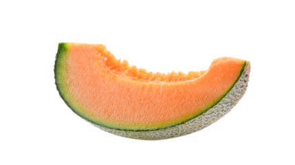 Melon isolated on transparent png