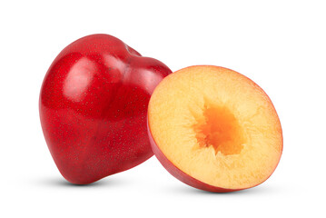 Plum isolated on transparent png