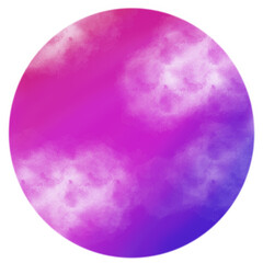 Planet blue pink purple background