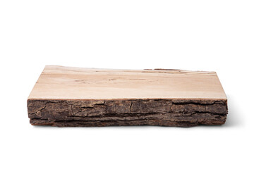 log stump log on white background