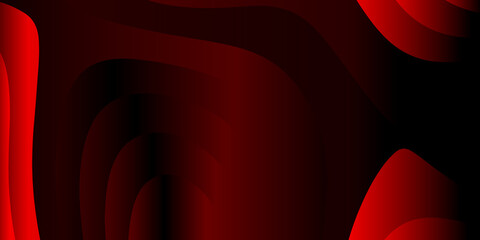 Fototapeta red curtain abstract background. colored abstract lines made of paper macro photo on a black background obraz
