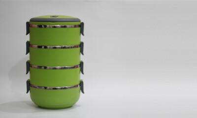 Food tiffin carrier isolated