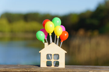 Waterfront lake cottage event rental concept