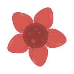 Fototapeta na wymiar flower petals icon