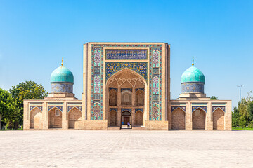 Barak Khan Madrasah in Tashkent, built in 1532