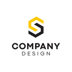 Company logo template, modern business style