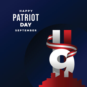 Happy Patriot Day Image Vector