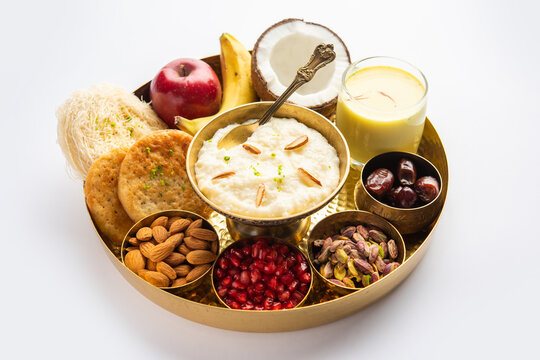 Sargi - Karwa Chauth breakfast menu before starting fasting or upwas on karva chauth, Indian food
