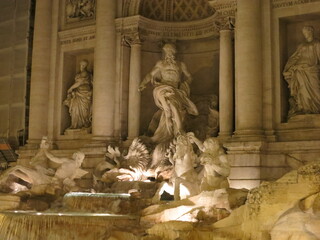 Obraz premium Trevi Fountain Rome Italy 