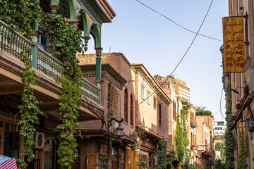 ancient city of Kashgar in Xinjiang China