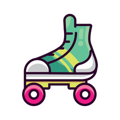 roller skate 90s modern style