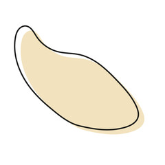 abstract modern blob shape background