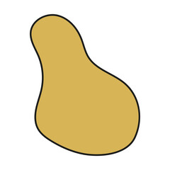 abstract modern blob shape background
