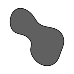 abstract modern blob shape background