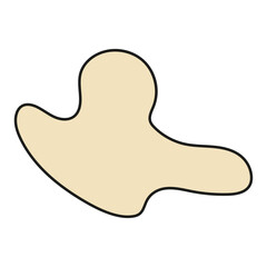 Fototapeta premium abstract modern blob shape background