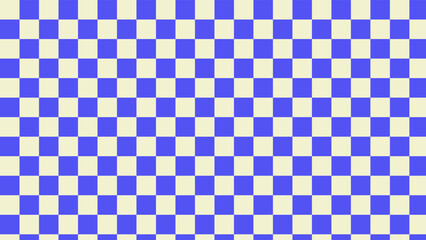 aesthetic small yellow and blue checkerboard, gingham, checkers wallpaper illustration, perfect for wallpaper, backdrop, postcard, background, banner