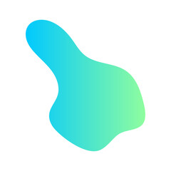 abstract modern line blob shape gradient color