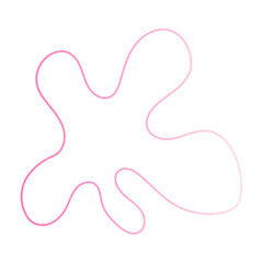abstract modern line blob shape gradient color background