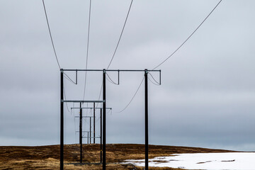 Überlandleitungen in Norwegen