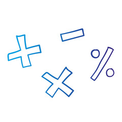 Fototapeta premium doodle 123 abc school education