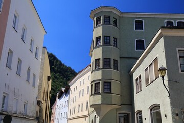 Hallein town, Austria