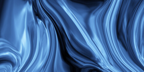 blue abstract acrylic painting on canvas. Hand draw brushstroke oil painting liquid color abstract marble background. Alcohol ink colors translucent. Abstract multicolored marble texture background. 