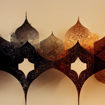 arabic islamic calligraphy ornament on the wall