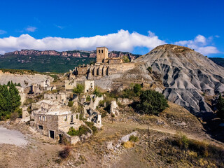 Spain ruins town