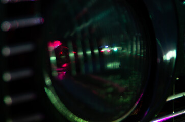 headlamp and reflection © Sergey Rozov