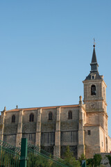 Fototapeta na wymiar Collegiate church of San Pedro in Lerma, Burgos