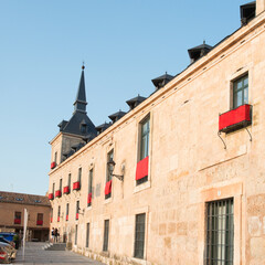 Fototapeta na wymiar Lerma Ducal Palace, nowadays a Hotel. Burgos, Spain
