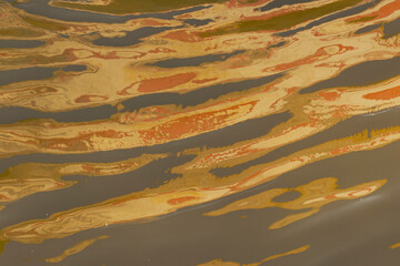 Closeup photo of technological metal structure. Creative abstract of modern architecture designed from steel. Toned in vintage color.