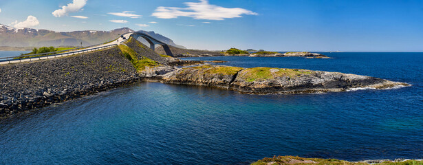 The Atlantic Ocean Road, Atlanterhavsveien, Norway © Hennie