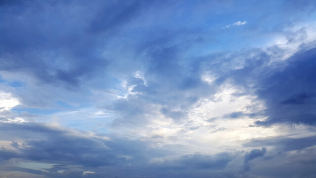 sky blue clouds wallpaper cloudy	
