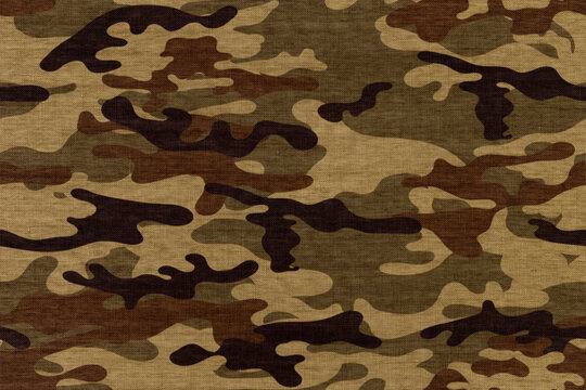 Camouflage Military Brown Camo Texture