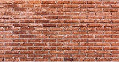red brick wall texture, background
