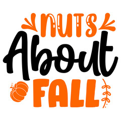 Nuts About Fall svg