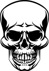 Obraz premium Skull Illustration Graphic