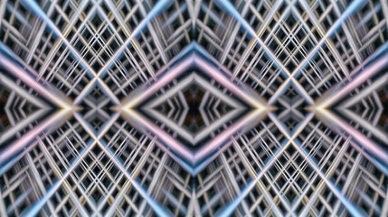 Crossing blurred colored lines background