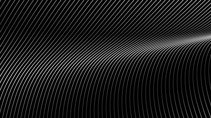 Web abstract wavy background, black and white, transitions. for banners, wallpapers, brochures, landing page.