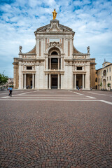 Santa Maria degli Angeli on the path of San Francesco. Assisi