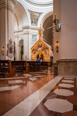 Santa Maria degli Angeli on the path of San Francesco. Assisi