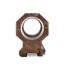 Quick disconnect sniper cantilever scope mount isolated on white