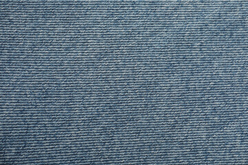 Texture of blue jeans as background, closeup