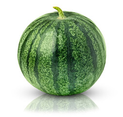 Watermelon isolated on white background. Berry juicy.